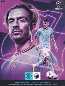 Manchester City v Copenhagen UEFA Champions League Group G Matchday 3 2022/23