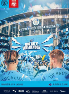 Manchester City v Liverpool 2022 to 23