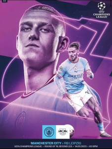Manchester City v RB Leipzig UEFA Champions League Round of 16 2nd Leg 2022/23