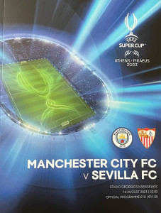 Manchester City v Sevilla UEFA Super Cup 2023/24