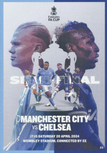 Manchester City v Chelsea FA Cup Semi-Final 2023/24
