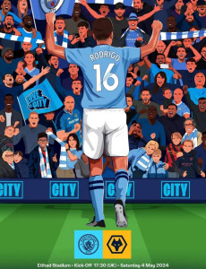 Manchester City v Wolverhampton Wanderers 2023/24
