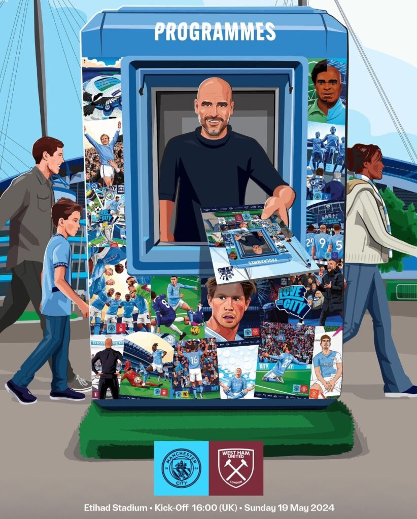 Manchester City v West Ham United 2023/24