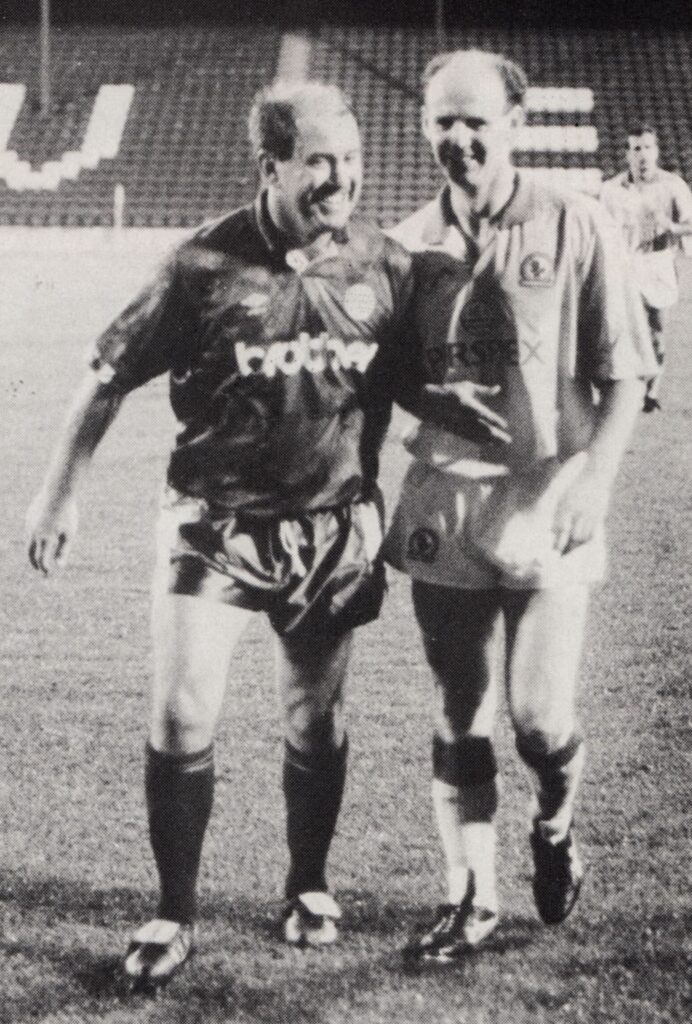 Blackburn Rovers v Manchester City Noel Brotherston Testimonial 1990/91