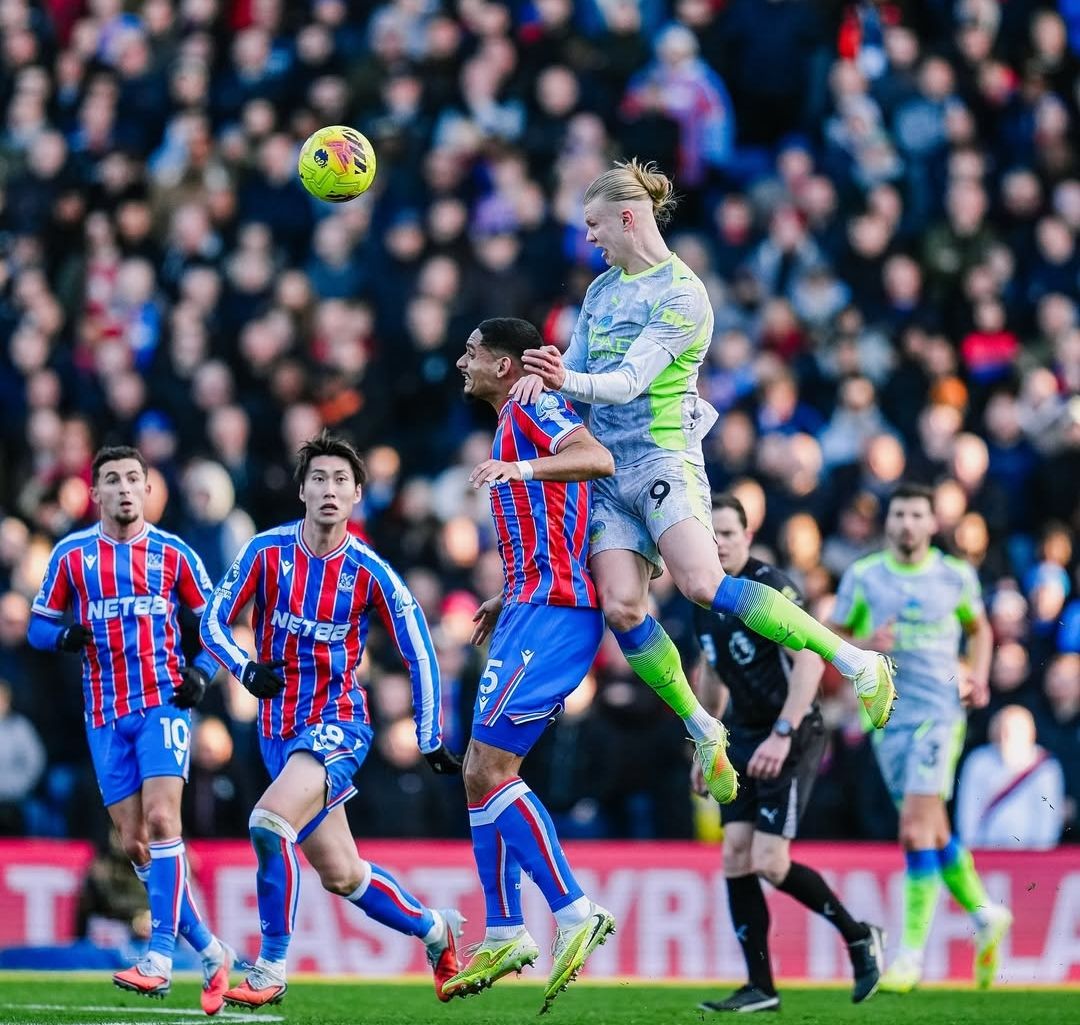 Crystal Palace v Manchester City 2025/26