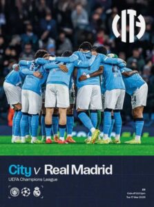 Manchester City v Real Madrid UEFA Champions League Last 16 2nd Leg 2025/26