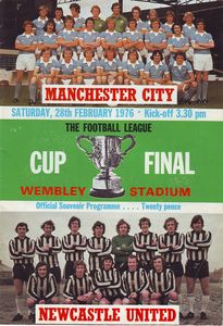 Manchester City v Newcastle United League Cup Final 1975/76