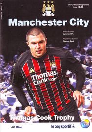 Manchester City v A C Milan Thomas Cook Trophy 2008/09