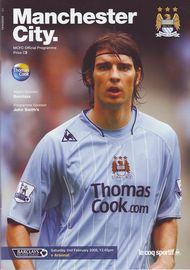Manchester City v Arsenal 2007 to 08