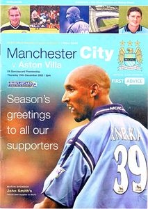 Manchester City v Aston Villa 2002/03