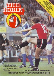 Bristol City v Manchester City 1979/80