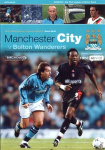 Manchester City v Bolton 2002/03