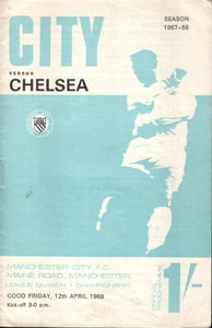 Manchester City v Chelsea 1967/68