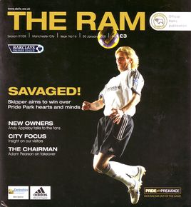 Derby v Manchester City 2007 to 08