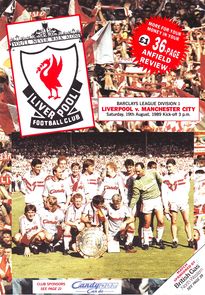 Liverpool v Manchester City 1989/90