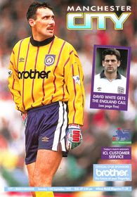 Manchester City v Middlesbrough 1992/93