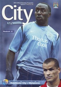 Manchester City v Olympiacos Thomas Cook Trophy 2005/06