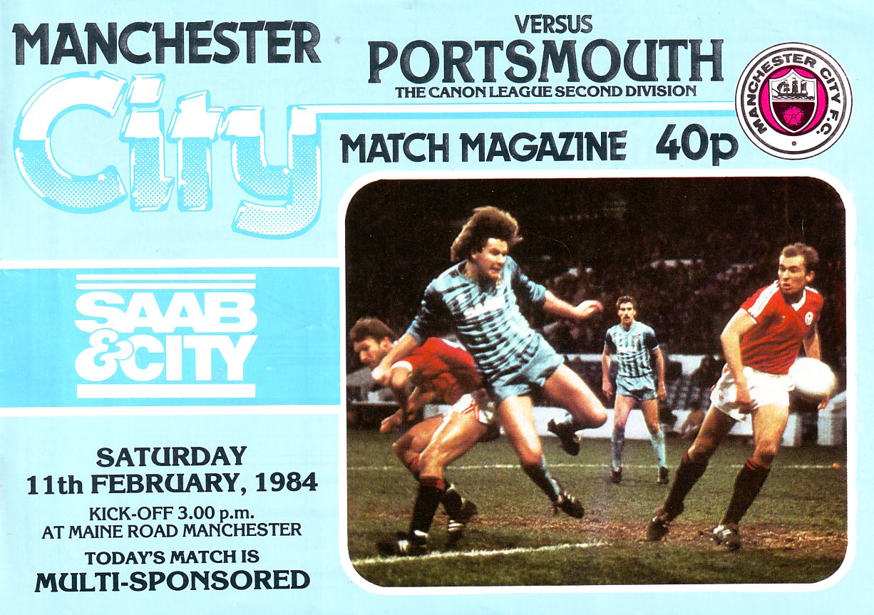 Manchester City v Portsmouth 1983/84