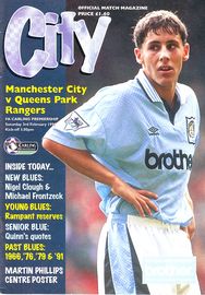 Manchester City v Queens Park Rangers 1995/96