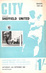Manchester City v Sheffield United 1967/68