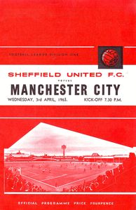 Sheffield United v Manchester City 1962/63