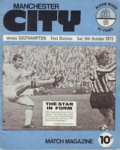 Manchester City v Southampton 1973/74