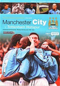 Manchester City v Tottenham 2002/03