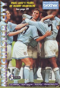 Manchester City v Wimbledon 1993/94