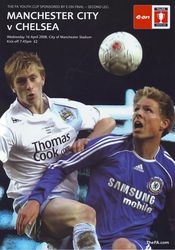 Manchester City Youth v Chelsea Youth 2007 to 08 FA Youth Cup Final 2nd Leg