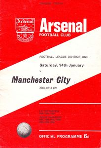 Arsenal v Manchester City 1966/67