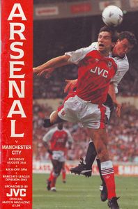Arsenal v Manchester City 1991/92