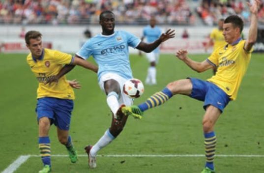 Manchester City v Arsenal Carlsberg Super Match 2013/14