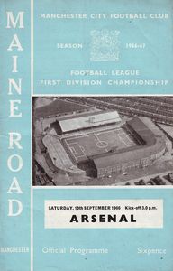 Manchester City v Arsenal 1966/67
