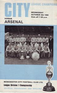 Manchester City v Arsenal 1968/69