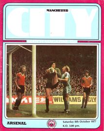 Manchester City v Arsenal 1977/78