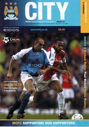 Manchester City v Arsenal 2000/01