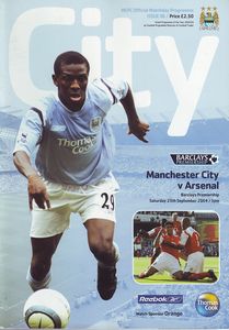 Manchester City v Arsenal 2004/05