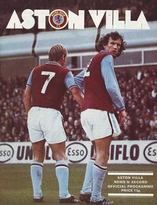 Aston Villa v Manchester City 1976/77