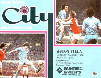 Manchester City v Aston Villa 1979/80