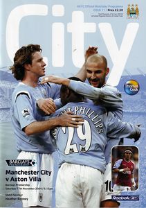 Manchester City v Aston Villa 2004/05 home