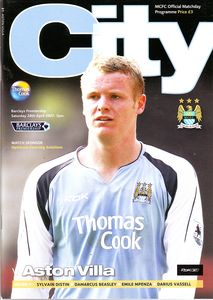 Manchester City v Aston Villa 2006/07