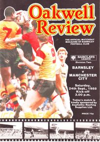 Barnsley v Manchester City 1988/89
