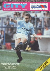Manchester City v Barnsley 1987/88