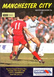 Manchester City v Barnsley 1988/89