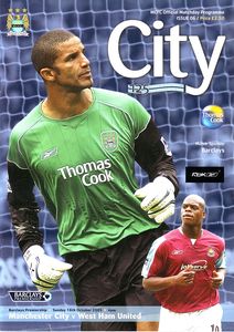 Manchester City v West Ham 2005/06