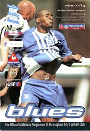 Birmingham City v Manchester City 1999/2000