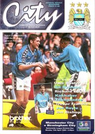 Manchester City v Birmingham City 1997/98
