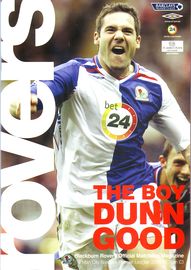 Blackburn v Manchester City 2007 to 08