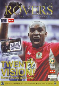Blackburn v Manchester City FA Cup 6th Round 2006/07