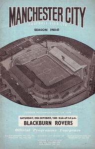 Manchester City v Blackburn Rovers 1960/61